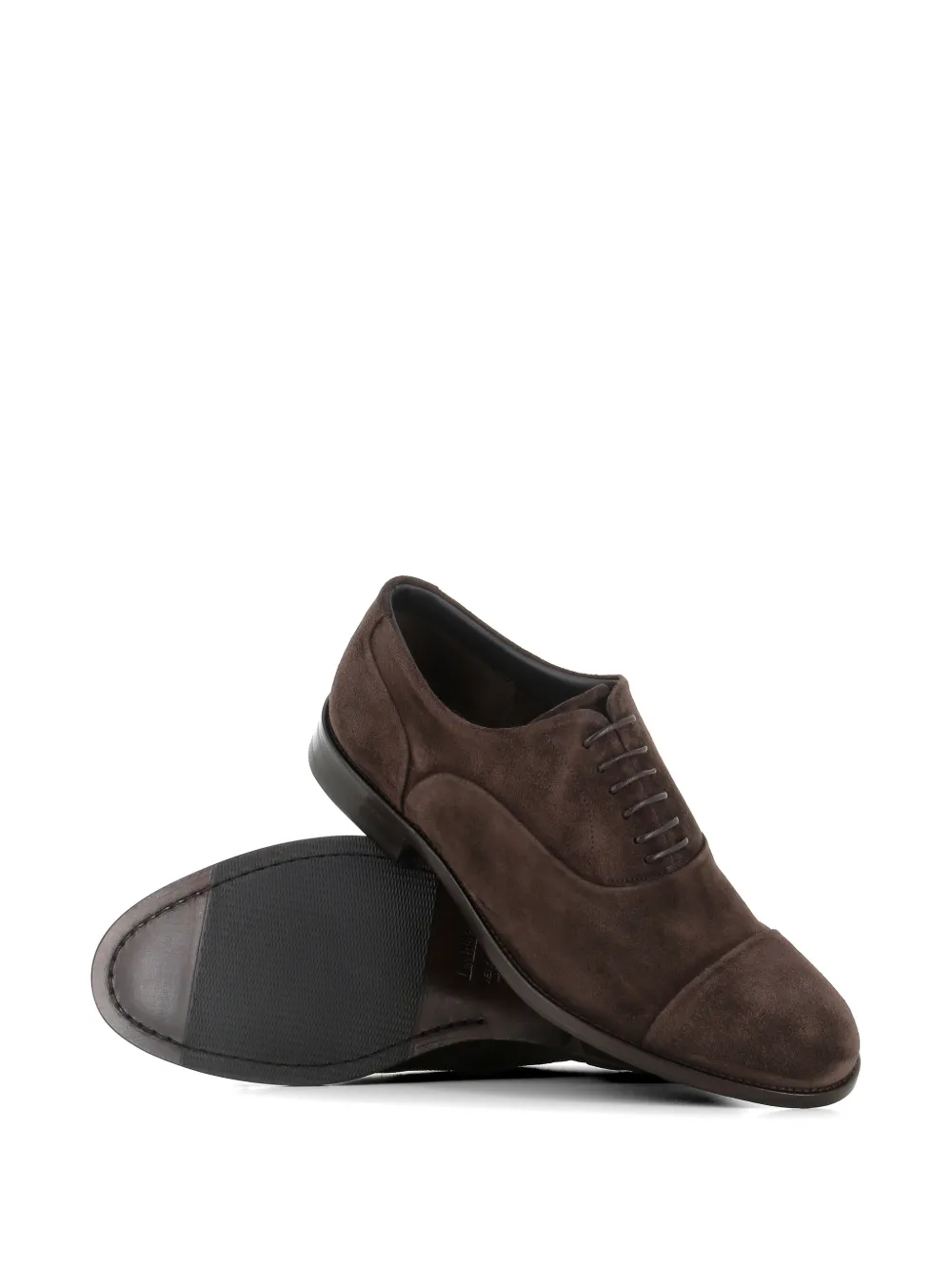 Tassinari Salle suède Oxford veterschoenen Bruin