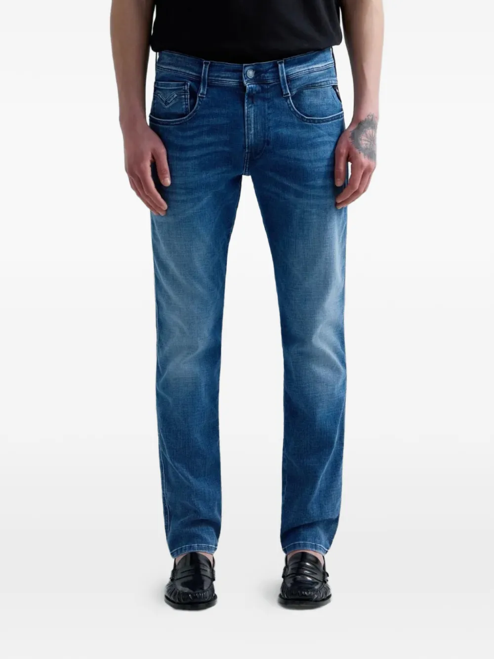 Replay five-pocket jeans - Blu