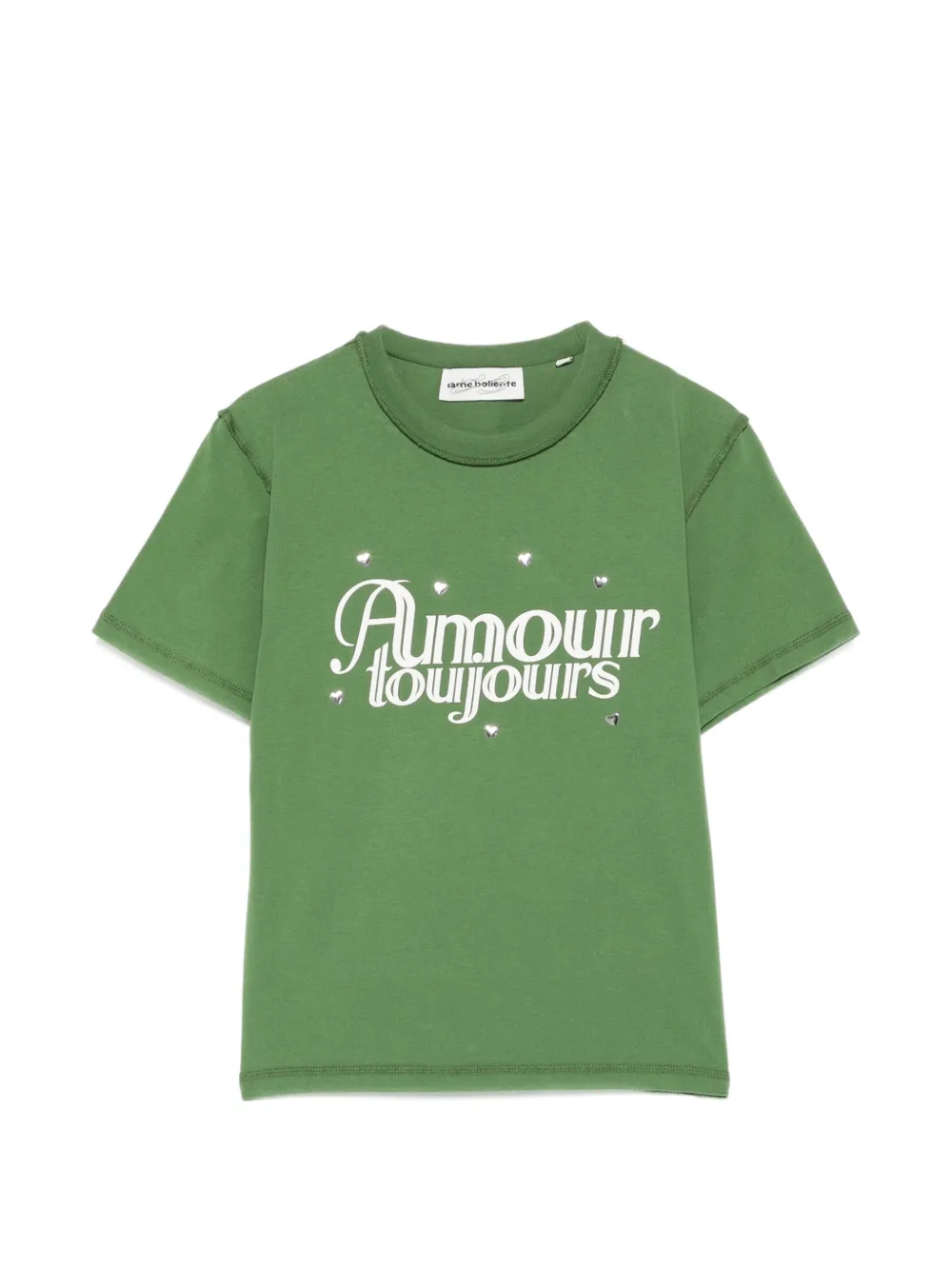 CARNE BOLLENTE Love Me Baby T-shirt - Verde