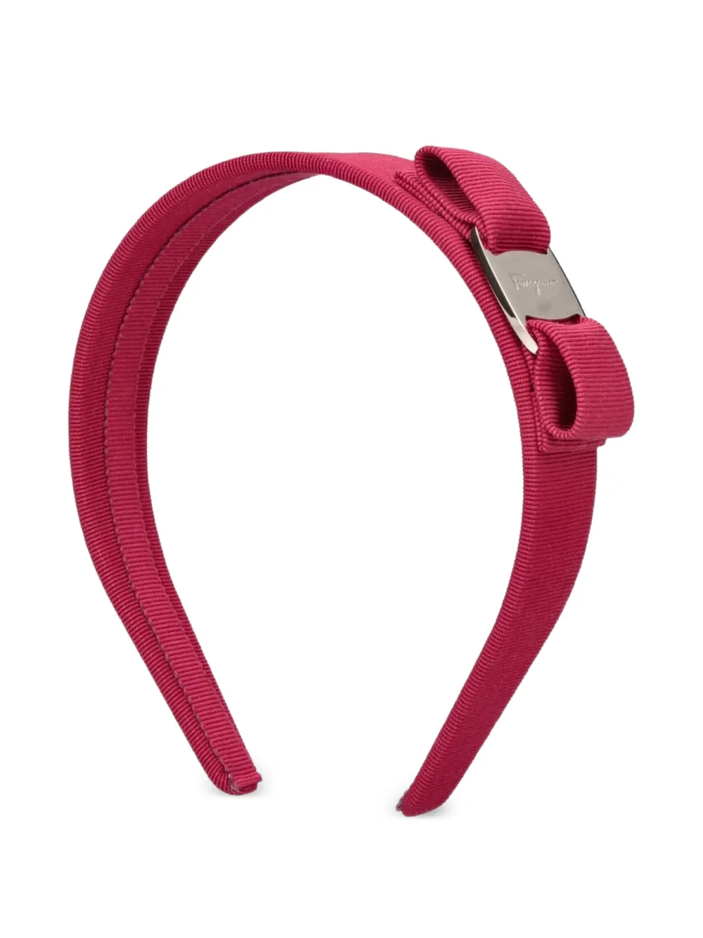 Ferragamo bow head band - Rosso