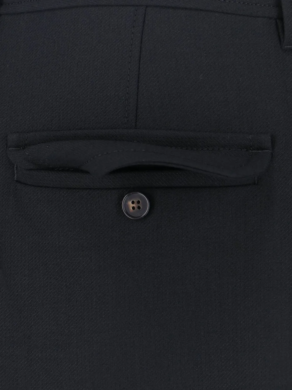 Filippa K Broek met klepzakken Zwart