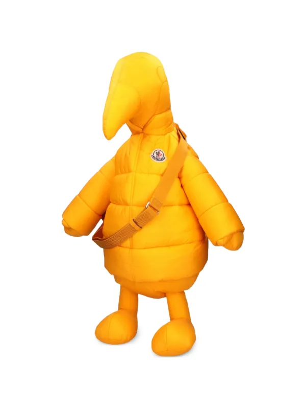 MONCLER JWA サコッシュ イエロー Moncler MonDuck Quilted Messenger Bag | Yellow | FARFETCH