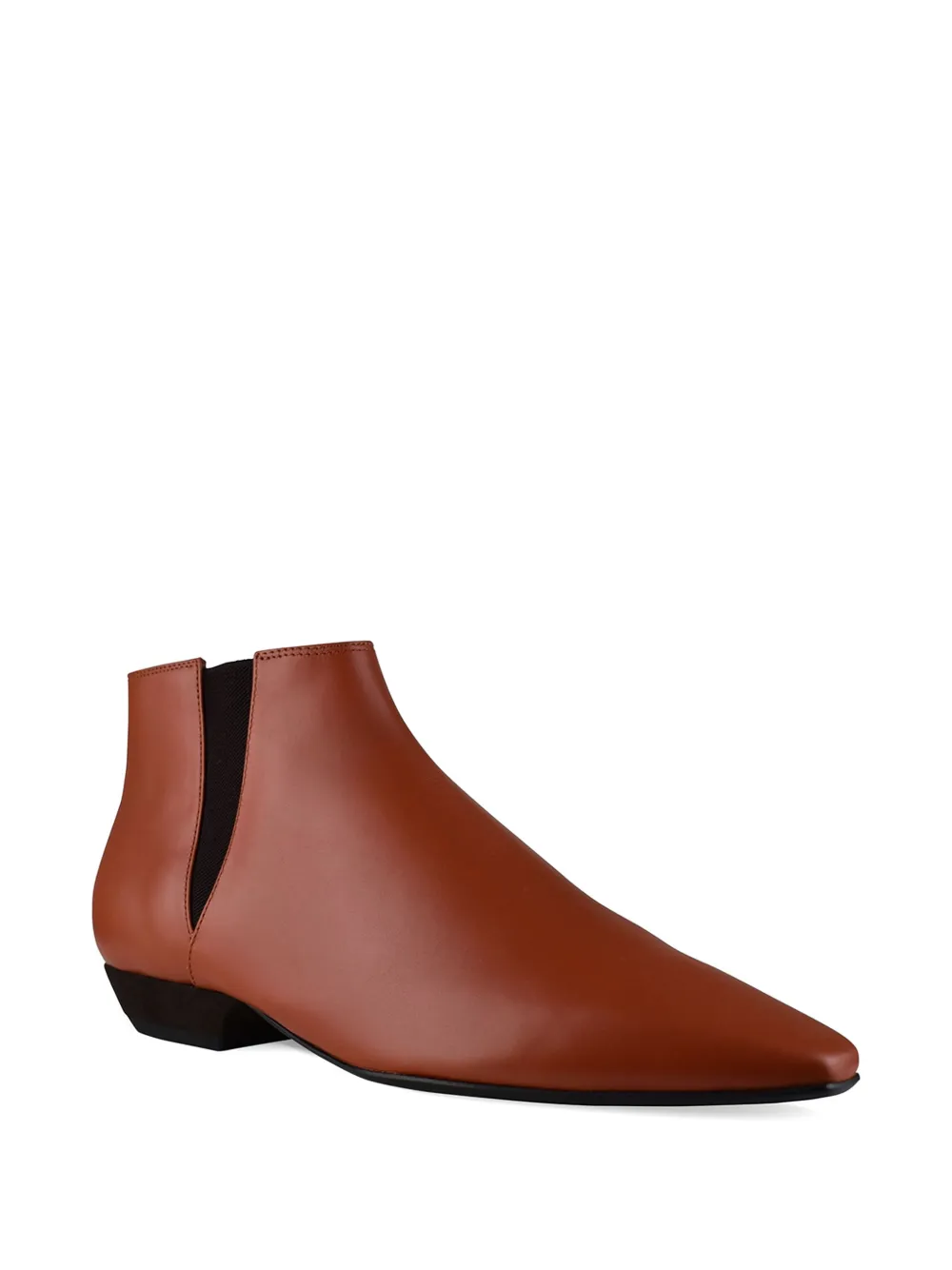 Loro Piana Elasticated-panels Pointed Boots In Multi