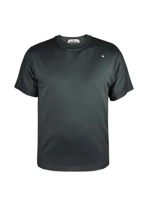 Stone Island Rundhals-T-Shirt mit Logo