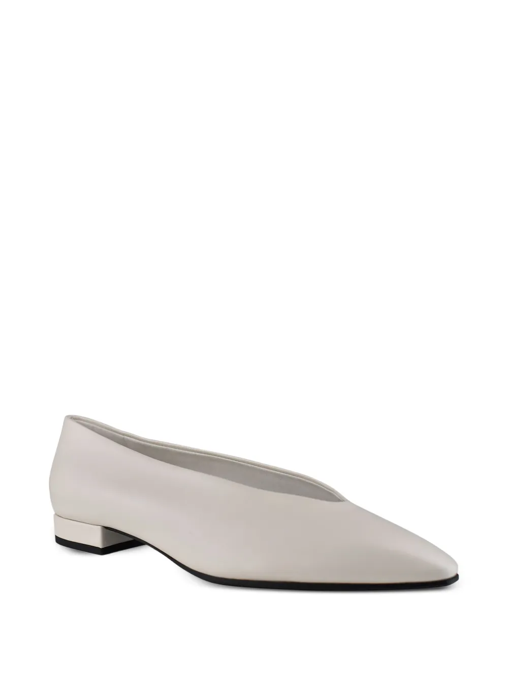 Loro Piana Rebecca ballerina's met puntige neus Beige
