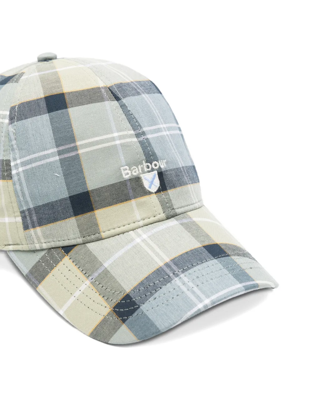  Barbour Gorra A Cuadros - Azul 