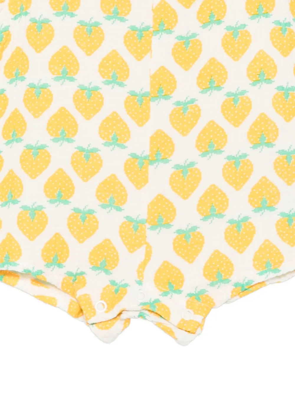  Bobo Choses Set De Pelele Con Fresas Estampadas - Blanco 