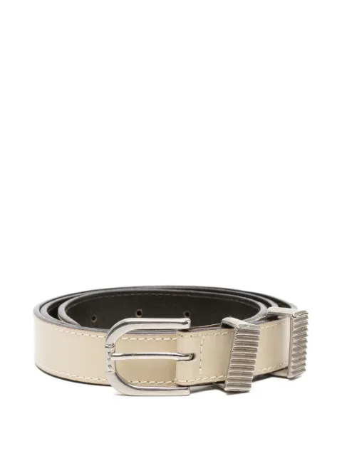 Versace Pre-Owned 1980s buckle leather belt