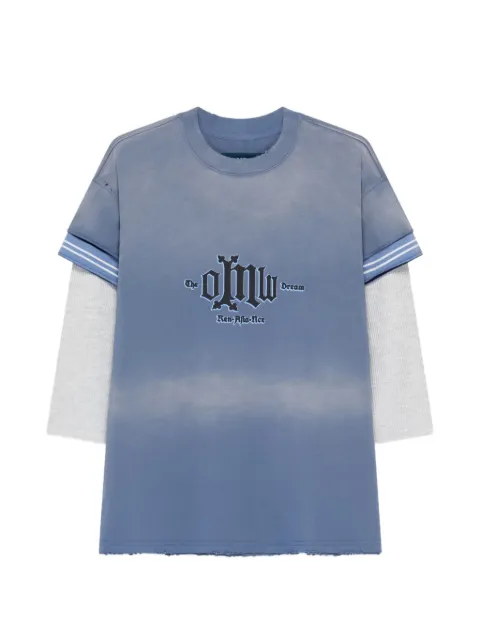 NAMESAKE stripe-detail T-shirt
