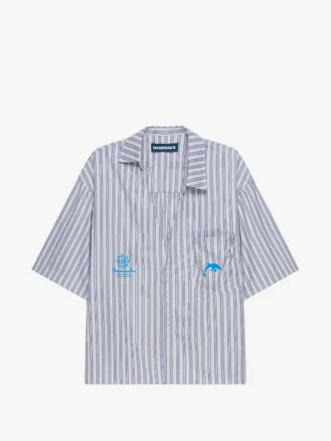 NAMESAKE striped pocket shirt