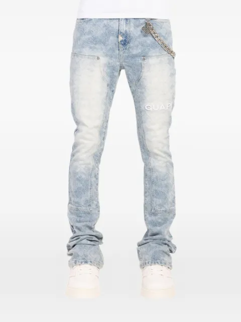 GUAPI Sashiko appliqué jeans