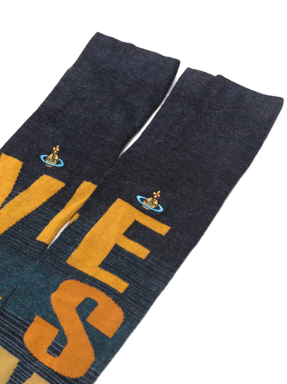 Vivienne Westwood Sokken met logo Blauw
