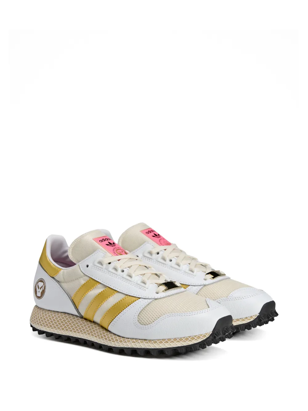 adidas Originals Spezial Goldie striped sneakers Beige