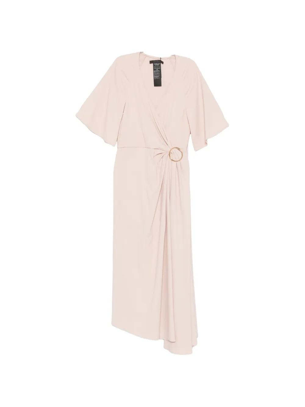 Max Mara ring-detail asymmetric dress - Rosa