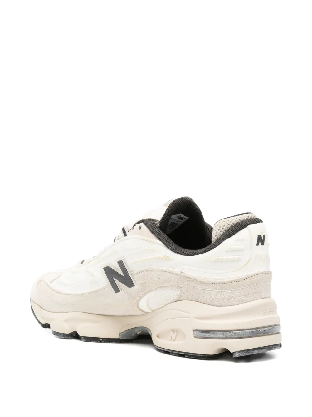 New Balance 1000 mesh-panelled sneakers Beige