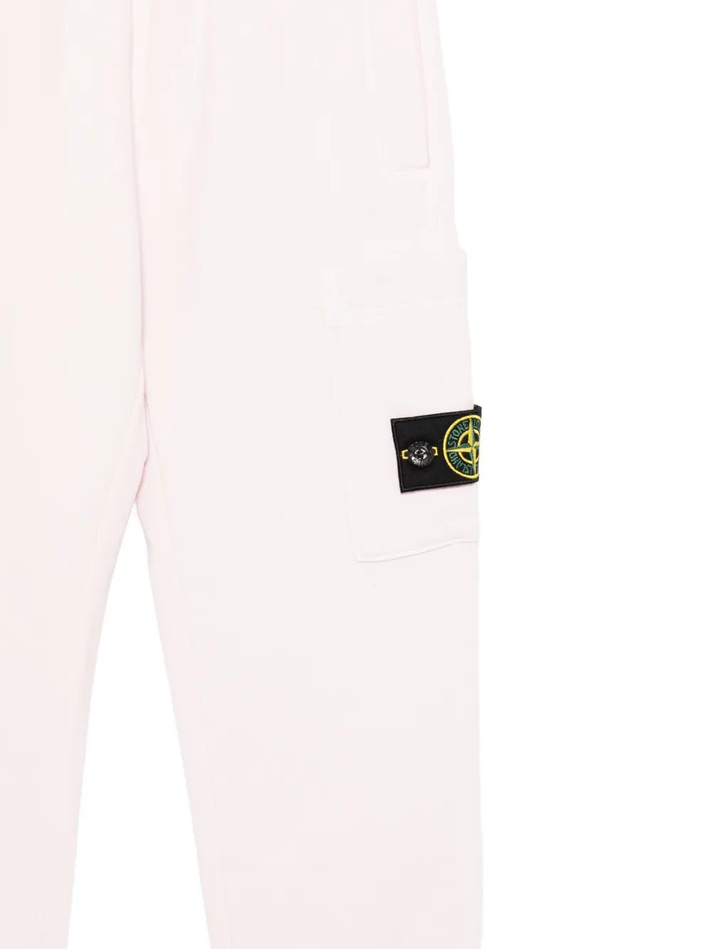 Stone Island Junior Broek met logopatch Roze