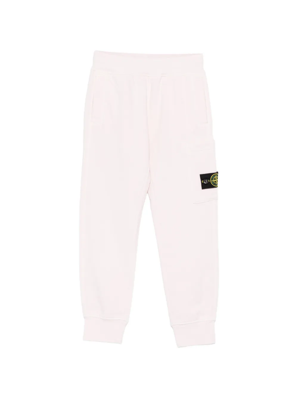 Stone Island Junior logo-patch cargo pants - Rosa