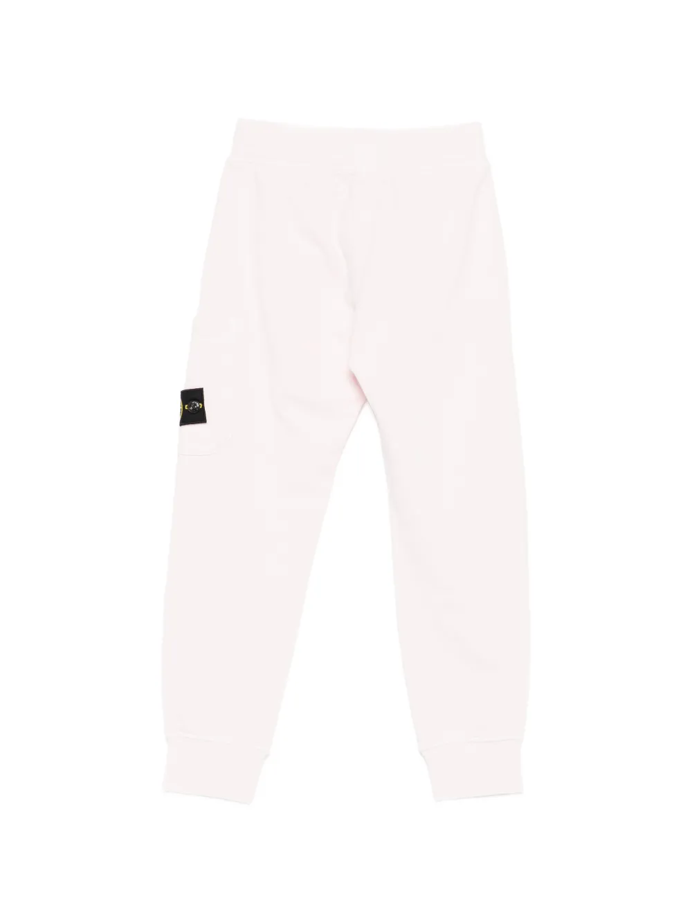 Stone Island Junior Broek met logopatch Roze
