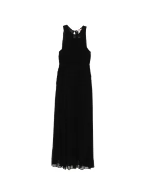 Aya Muse Luz Sleeveless Maxi Dress | Black | FARFETCH