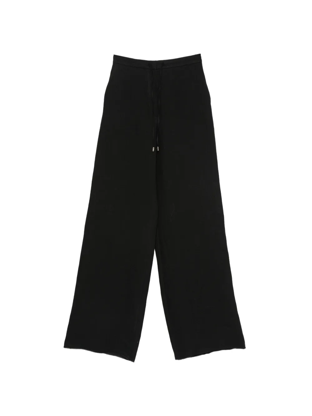 Max Mara drawstring-waist trousers - Black