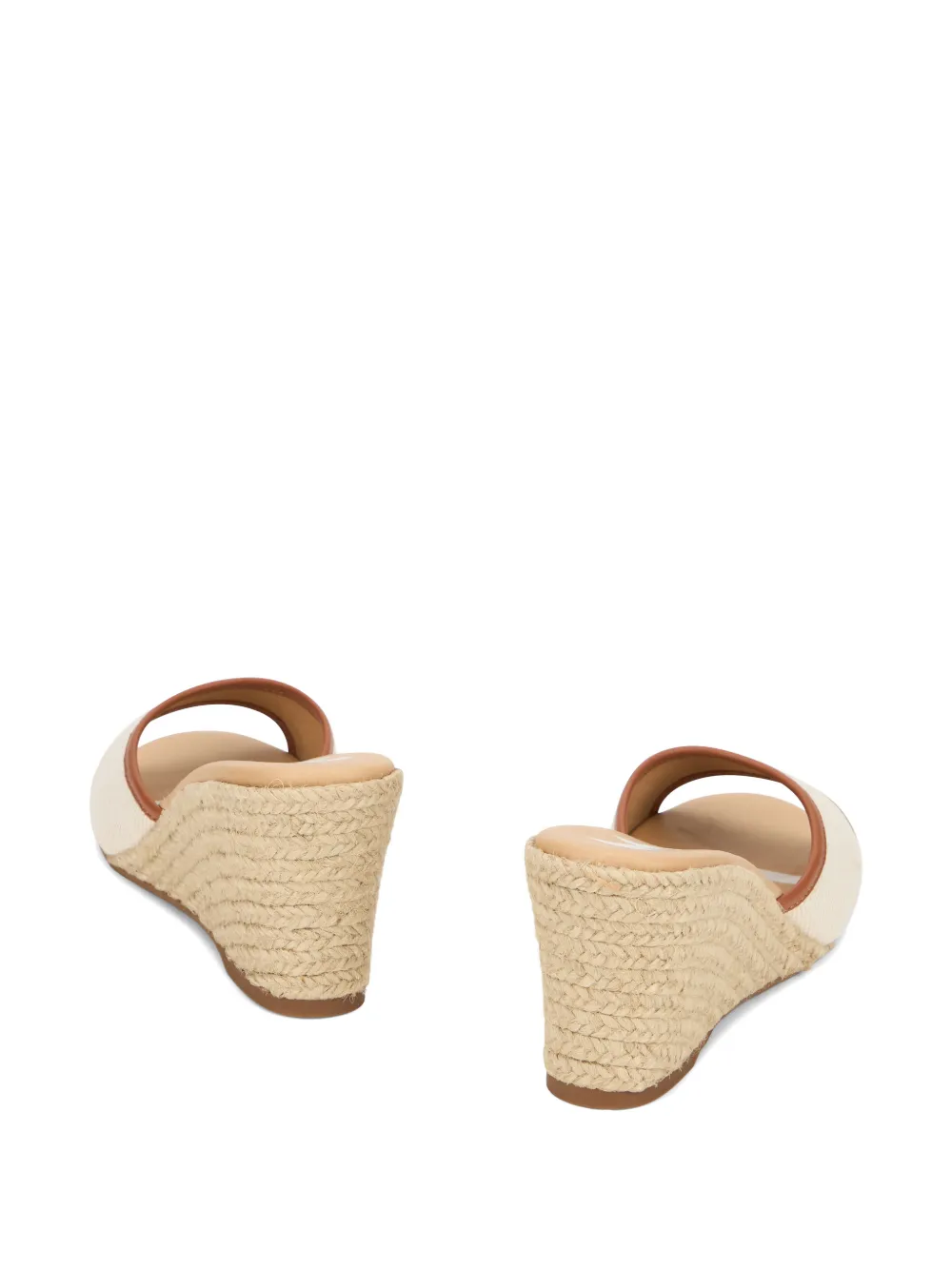 Manebi wedge heeled sandals Beige