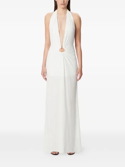 Amazuìn Joele halter cut-out maxi dress