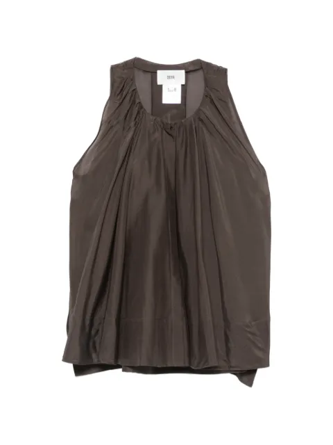 SOLOTRE gathered-trim top