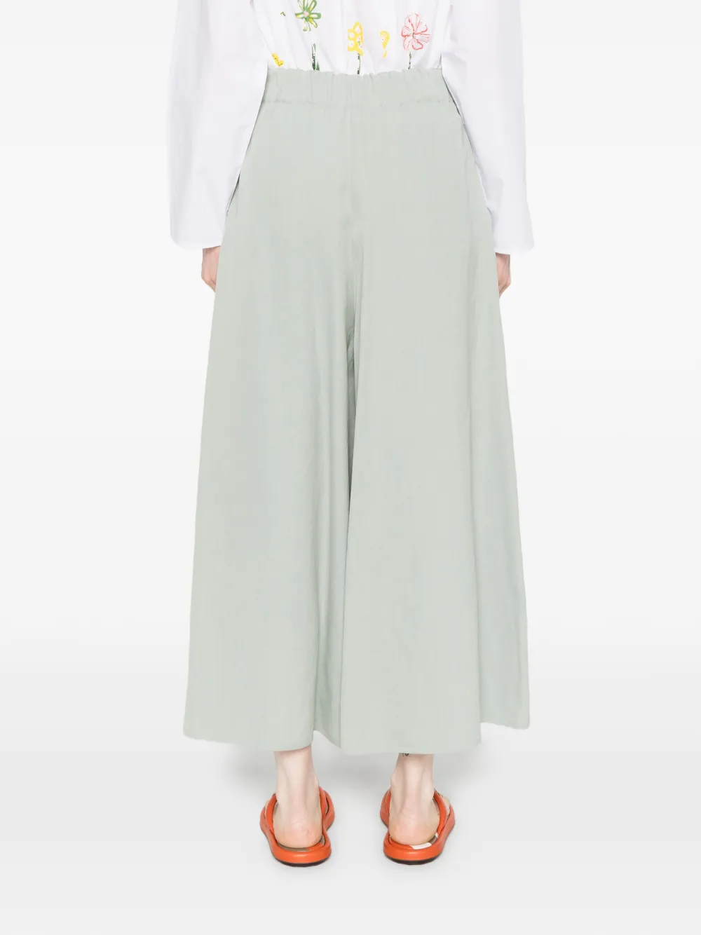 Dusan Elastische broek Groen