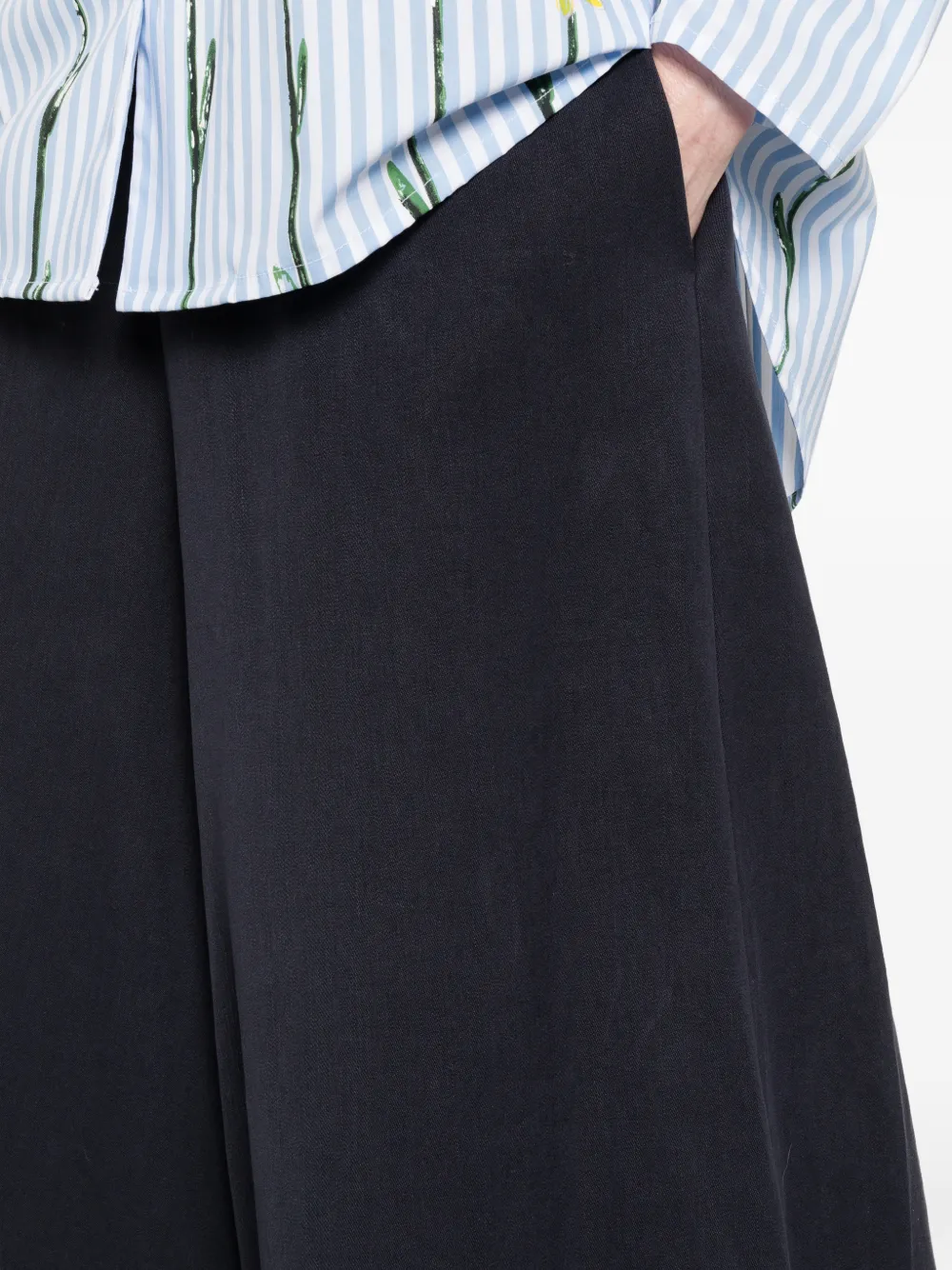 Dusan Elastische broek Blauw
