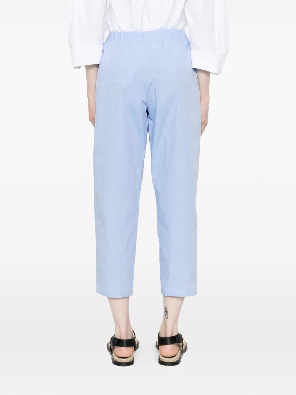 Dusan Broek met elastische tailleband Blauw