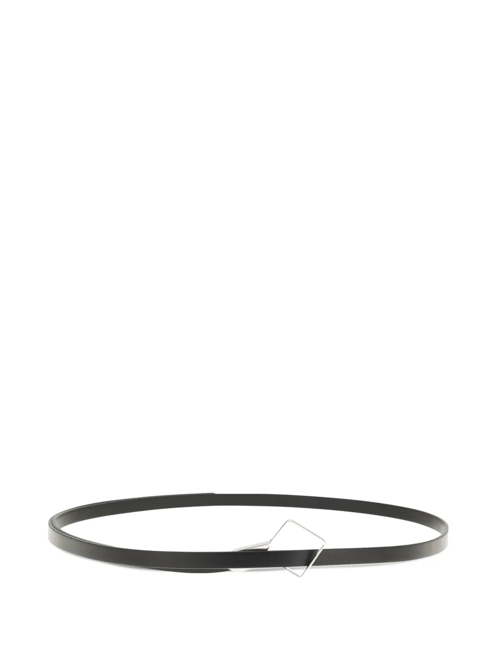 The Row Rhombe leather belt - Nero
