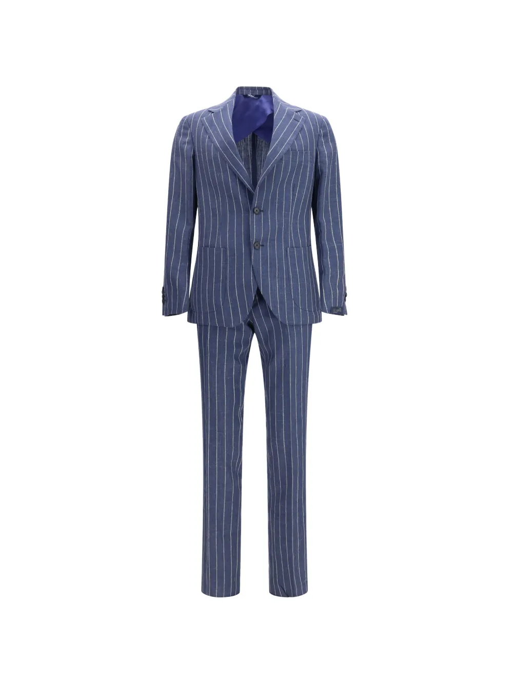 GI CAPRI pinstripe single-breasted suit - Blu
