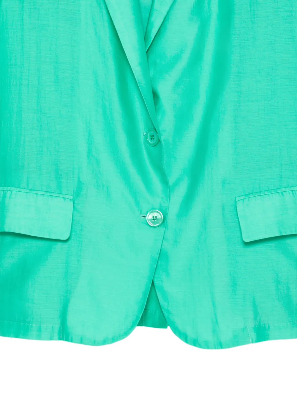  Solotre Blazer Con Botones - Verde 
