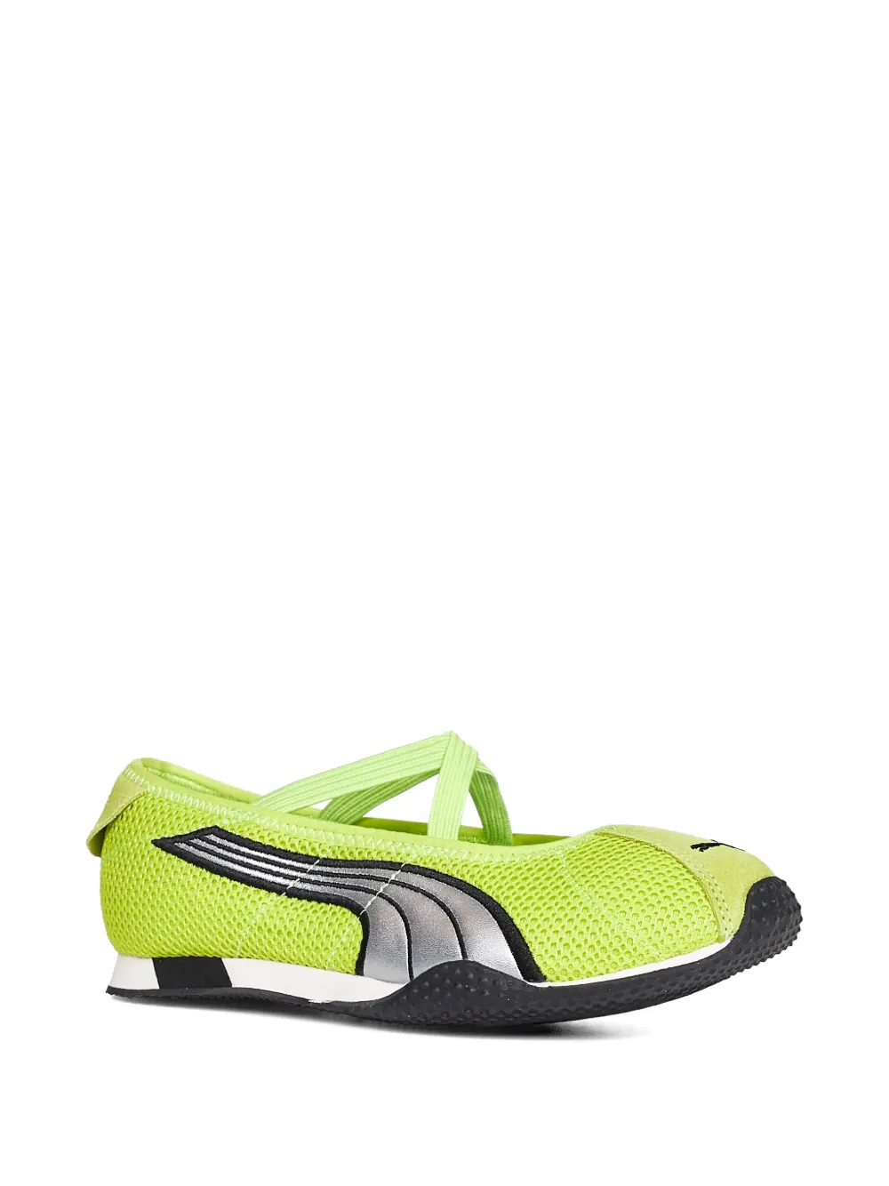 PUMA H-Street ballerina's met elastische bandjes Groen