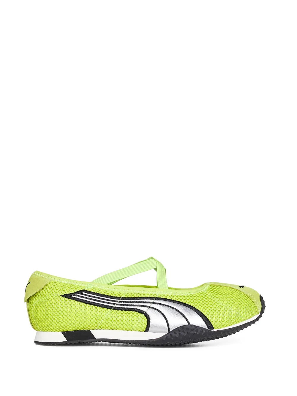 PUMA H-Street elasticated-straps ballet flats - Verde