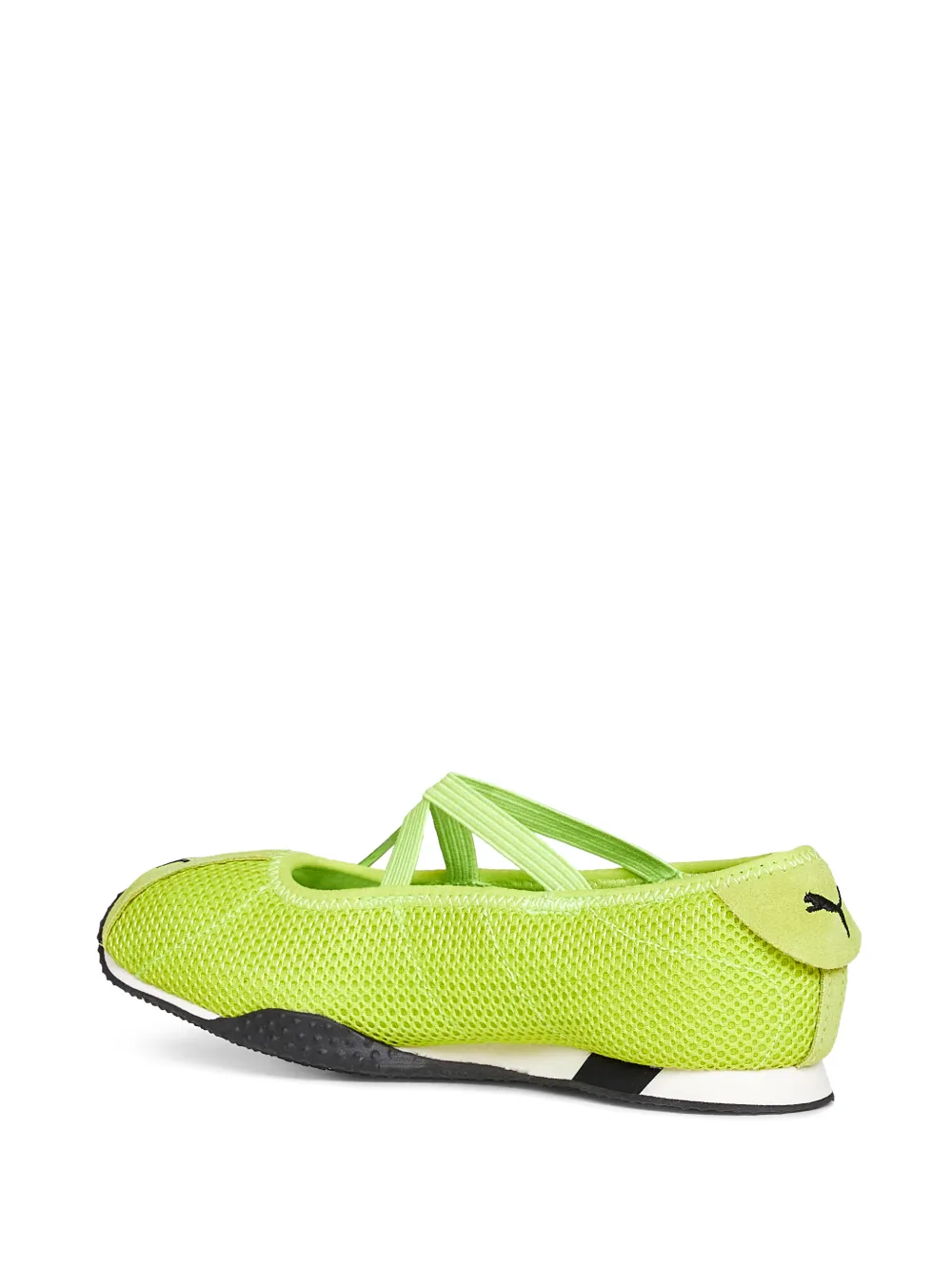 PUMA H-Street ballerina's met elastische bandjes Groen