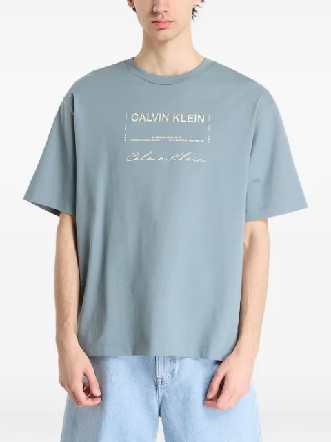 Calvin Klein playera con motivo gráfico
