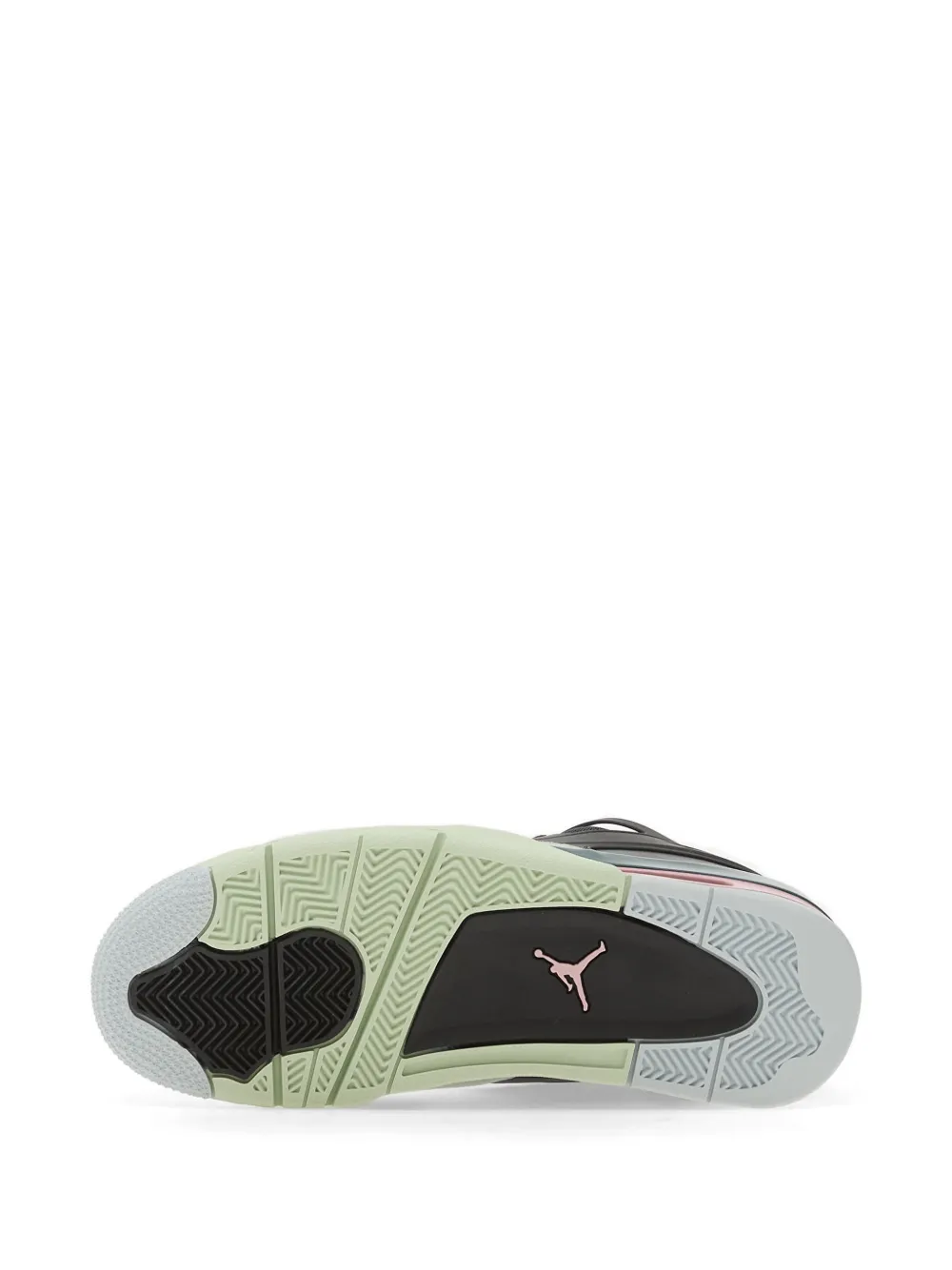 Jordan Air 4 leren sneakers Zwart