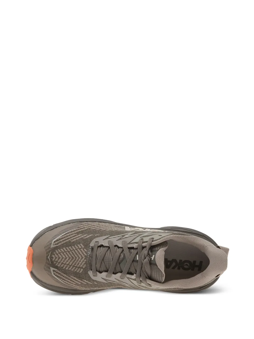 HOKA Challenger 8 GTX sneakers met kant Grijs