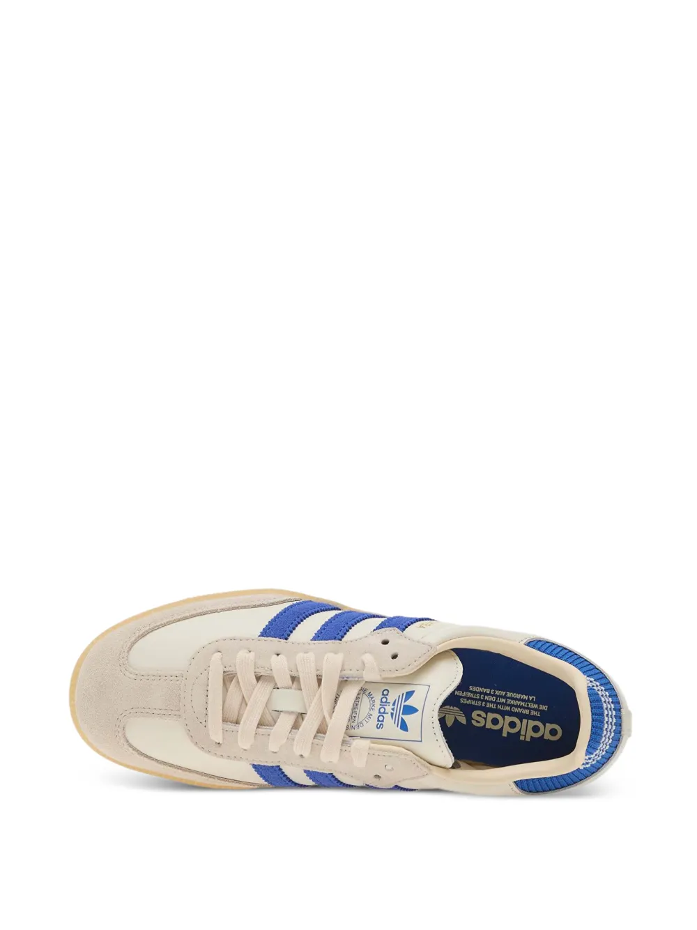 adidas Samba OG leather sneakers Beige