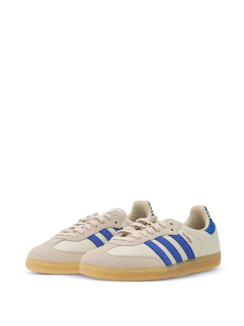 adidas Samba OG leather sneakers Beige