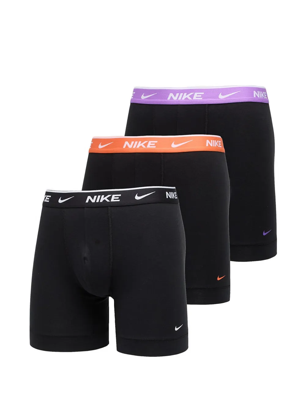 Nike logo-waistband boxers (set of three) - Nero