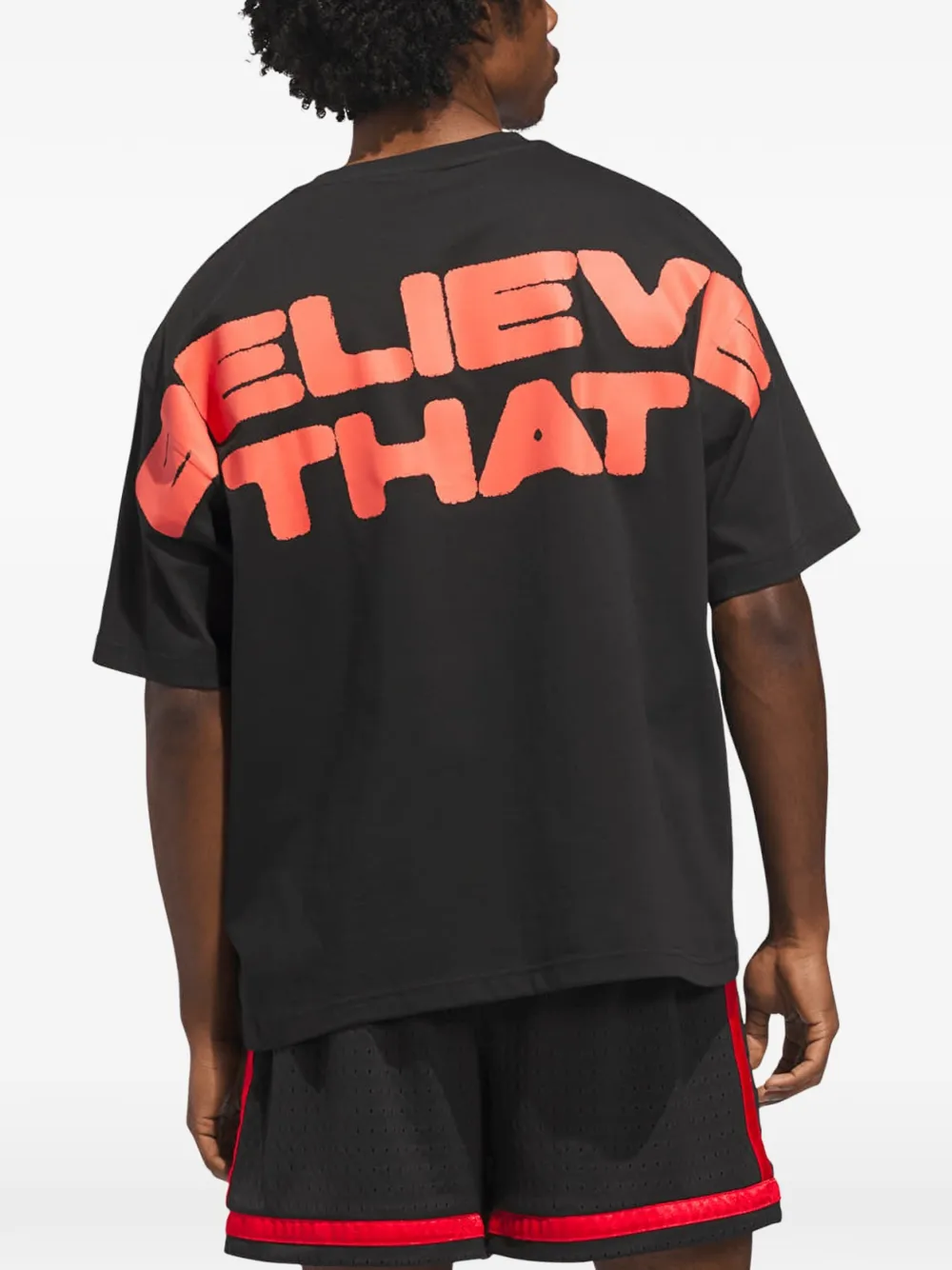 adidas Anthony Edwards Believe That T-shirt Zwart