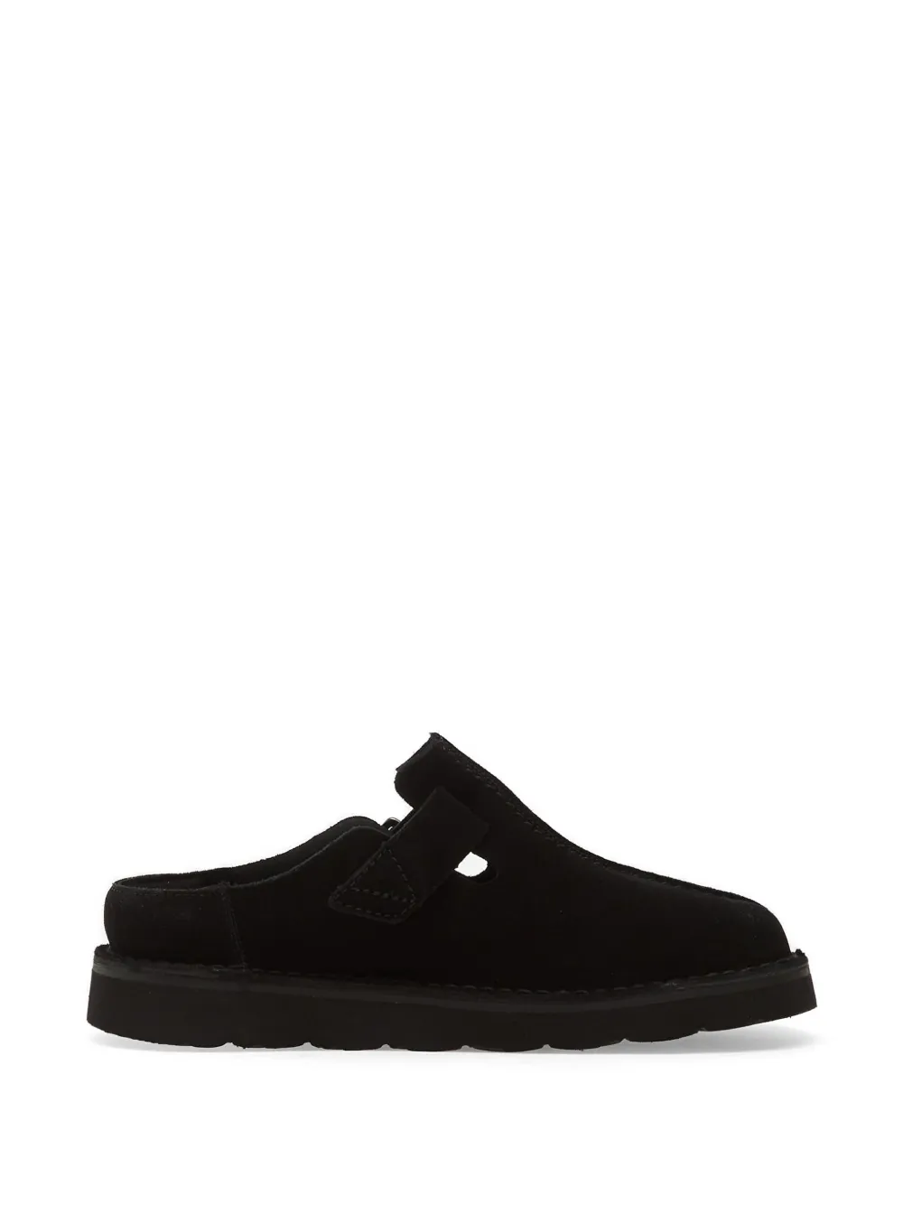 Clarks Solsbury buckle strap sneakers - Black