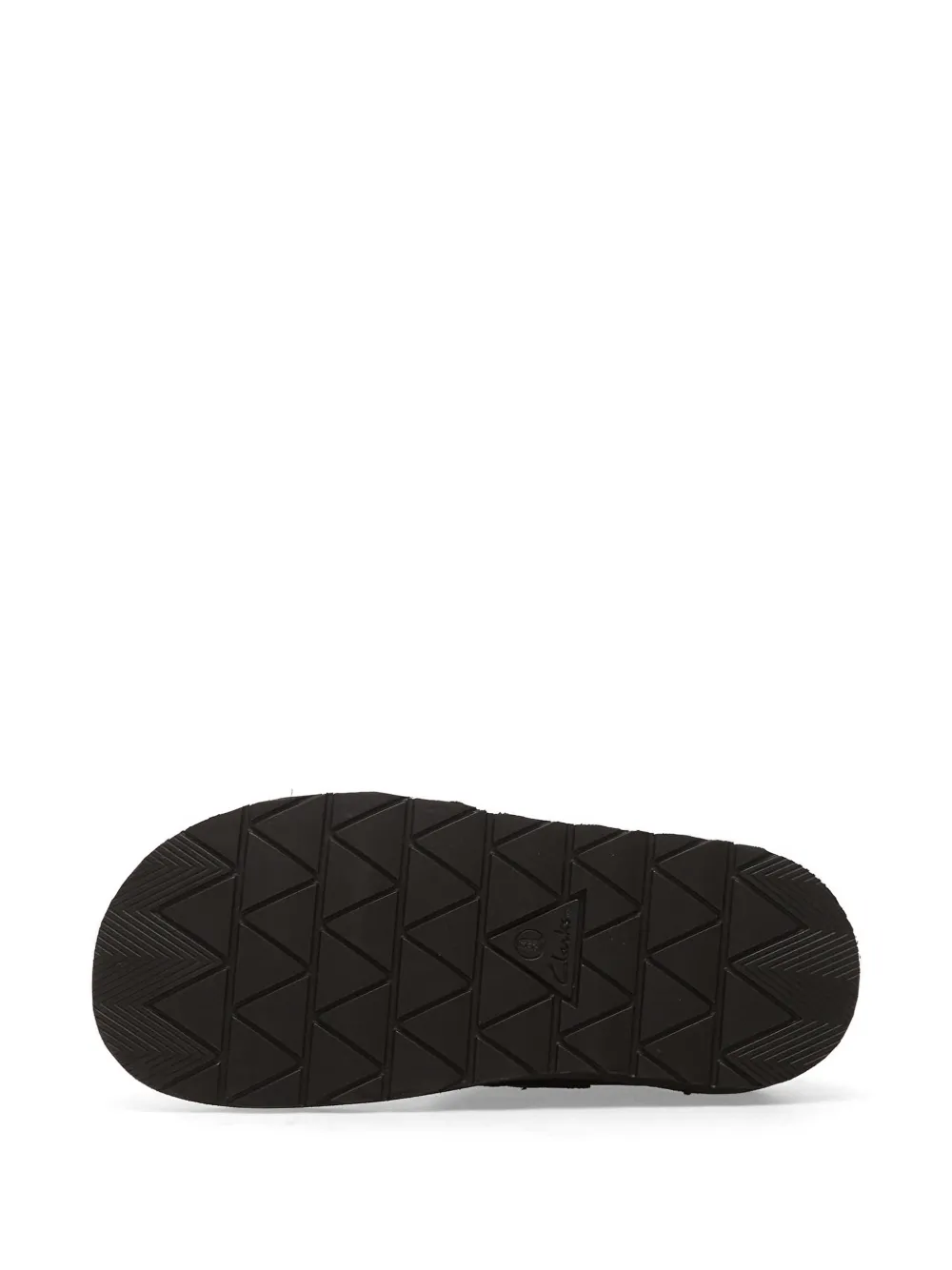Clarks Solsbury sneakers met gespband Zwart