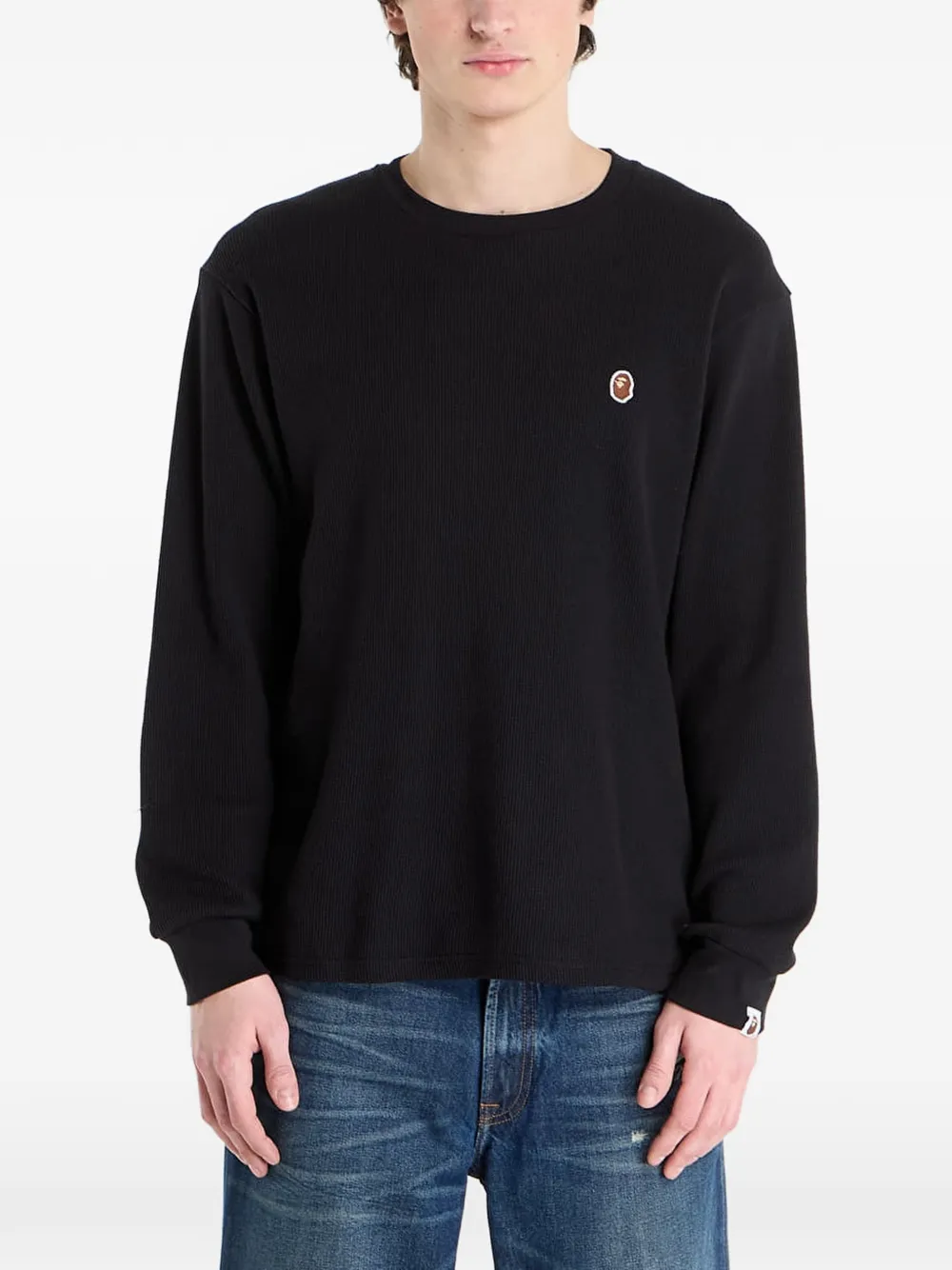 A BATHING APE® long-sleeve T-shirt - Nero