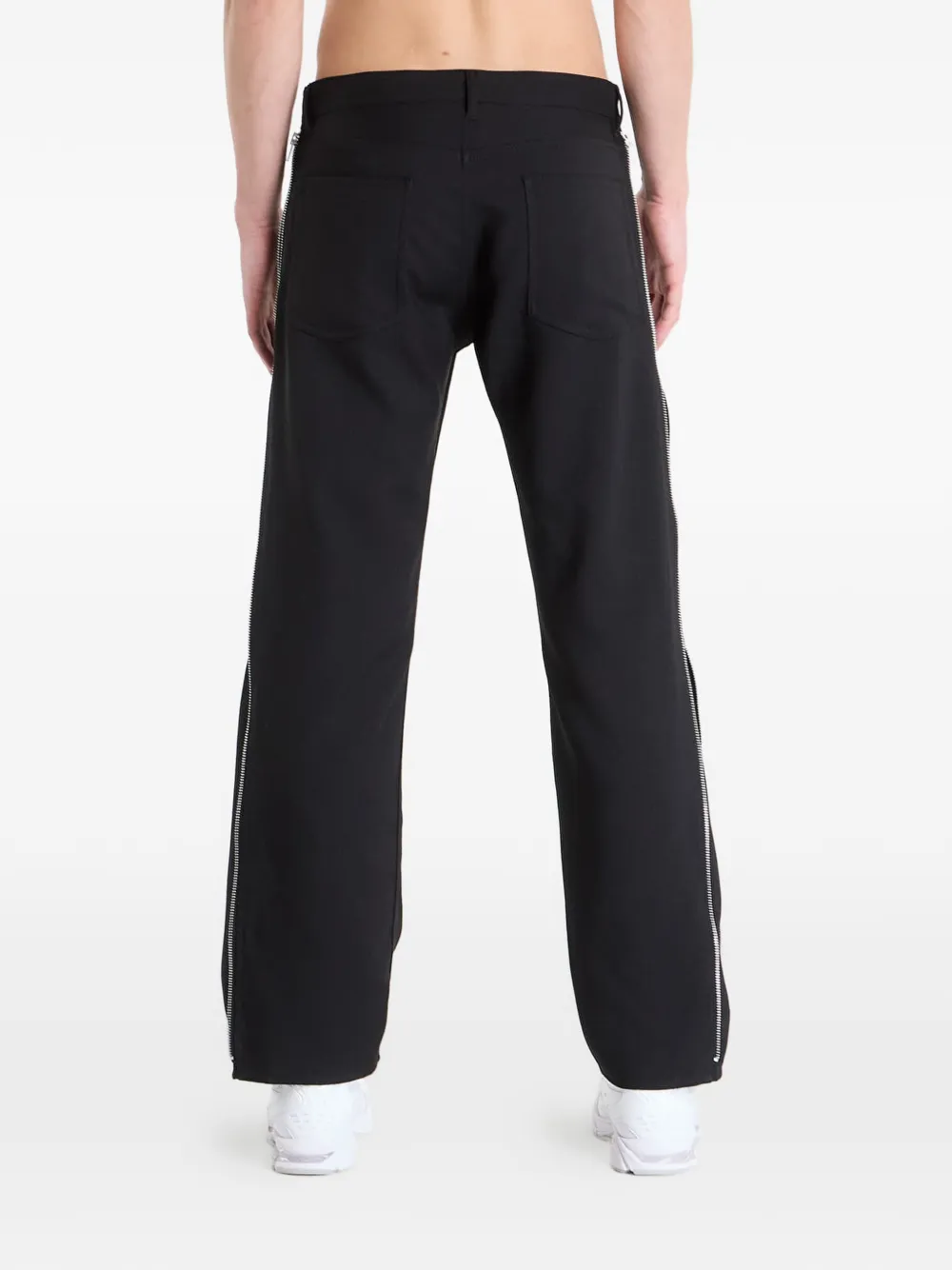 Comme Des Garçons Shirt Broek met rits aan de zijkant Zwart