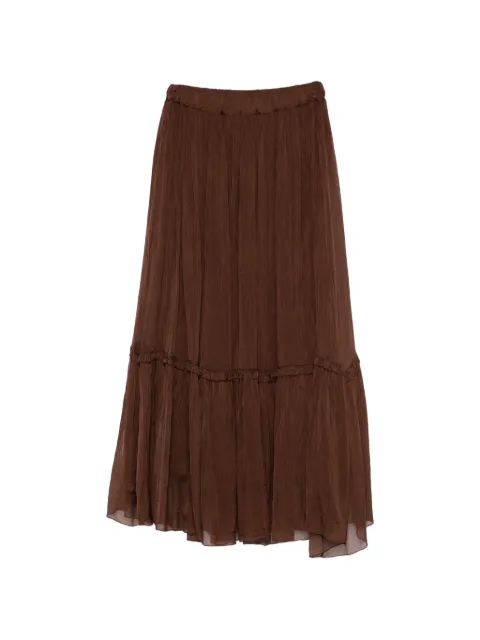 SOLOTRE ruffled skirt