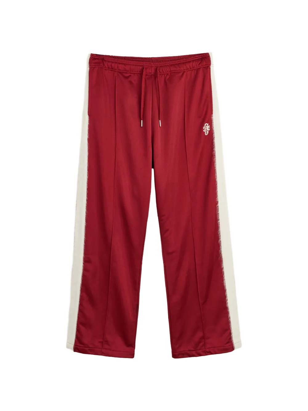 Stockholm Surfboard Club side-stripe tracksuit trousers - Rosso