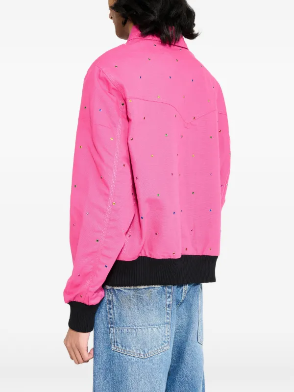 sky high farm スタッズジャケット Sky High Farm Studded Work ジャケット | ピンク | FARFETCH JP